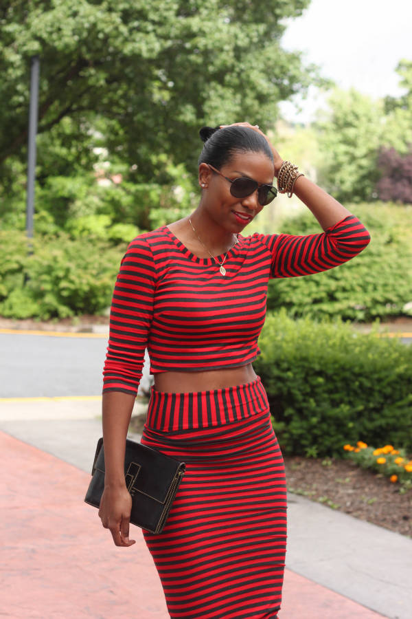 Flash back to the perfect DIY pencil skirt
